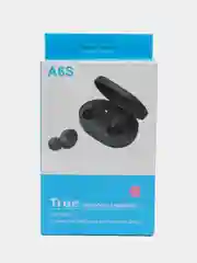 Розовый беспроводные наушники True A6S Bluetooth