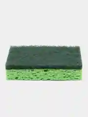 Губки для посуды целлюлозные с абразивом, 2 шт