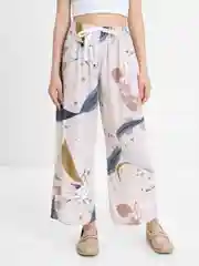 Конфетный брюки женские летние