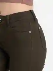 Зелёный хаки джинсы женские skinny, цветные, средняя посадка