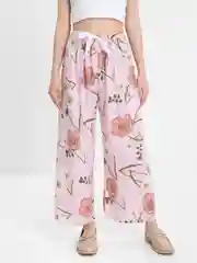 Пудровый брюки женские летние
