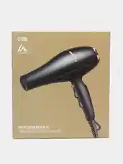 Фен LuazON LF-30, 2000 Вт, профессиональный, 2 темп. режима, 3 насадки, черный
