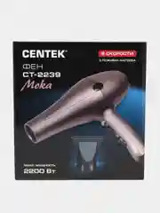 Фен Centek CT-2239, 2200 Вт, 2 скорости, 3 температурных режима, розовый