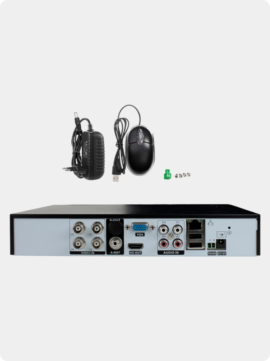 Комплект видеонаблюдения аналоговый 5Мп Ps-Link KIT-C501HD 1 камера для улицы