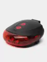 Фонарь задний вело SL-116R с лазерной дорожкой (красные 5 LED диодов, с батарейками)