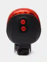 Фонарь задний вело SL-116R с лазерной дорожкой (красные 5 LED диодов, с батарейками)