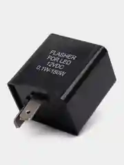 Реле поворотов, с обычными и LED лампами, 12В 0.1-150W 2К ПАПА