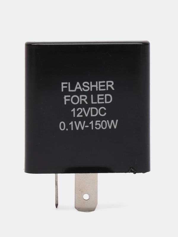Реле поворотов, с обычными и LED лампами, 12В 0.1-150W 2К ПАПА