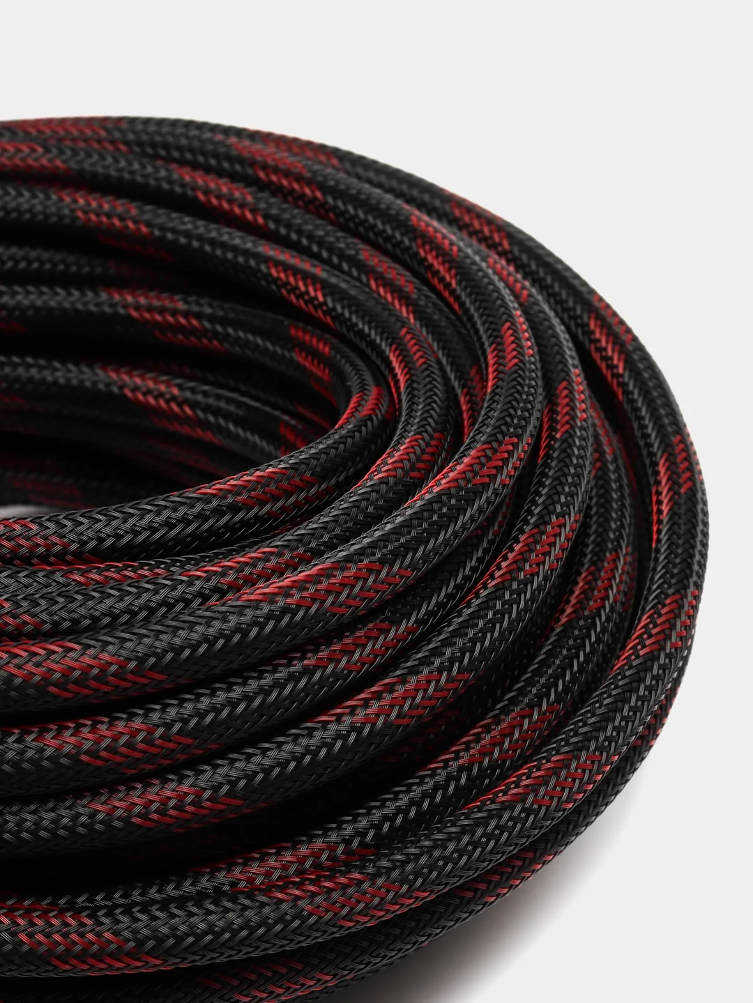 Серый меланж кабель HDMI в металлической оплётке 1,5 м, 3 м, 5 м