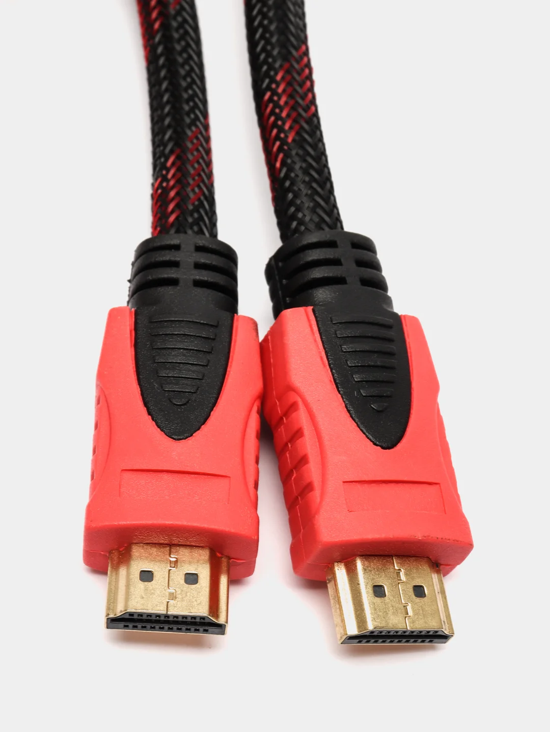 Тёмно-серый кабель HDMI в металлической оплётке 1,5 м, 3 м, 5 м