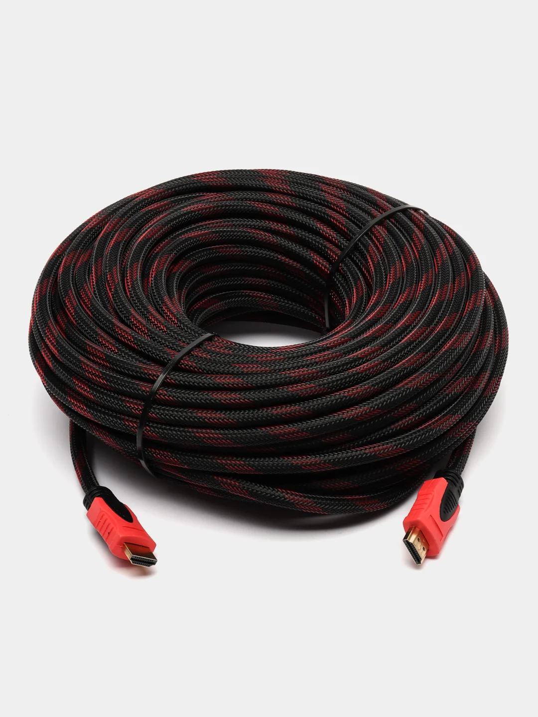 Тёмно-серый кабель HDMI в металлической оплётке 1,5 м, 3 м, 5 м