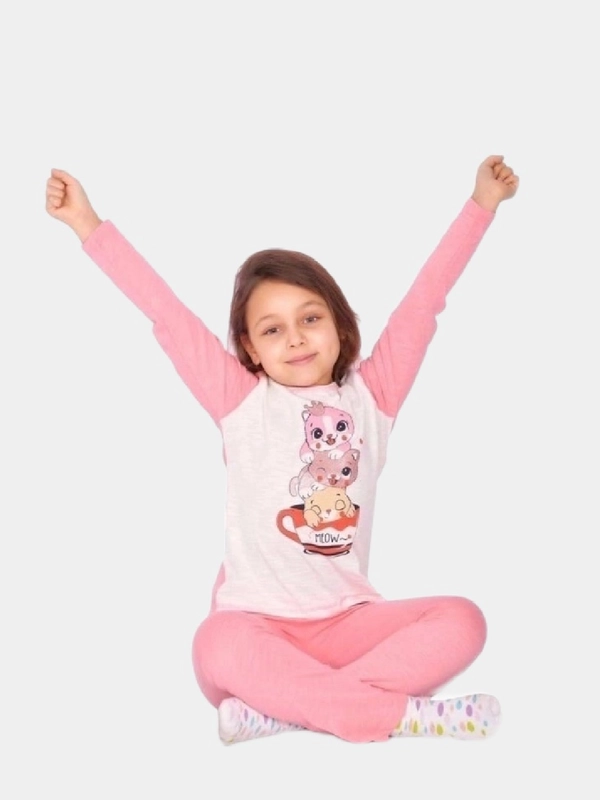 Пижама для мальчиков и девочек 3-7 лет Bonito kids Бонито