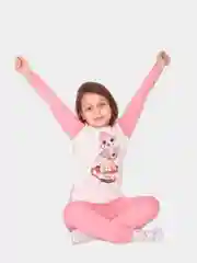 Розовый пижама для мальчиков и девочек 3-7 лет Bonito kids Бонито