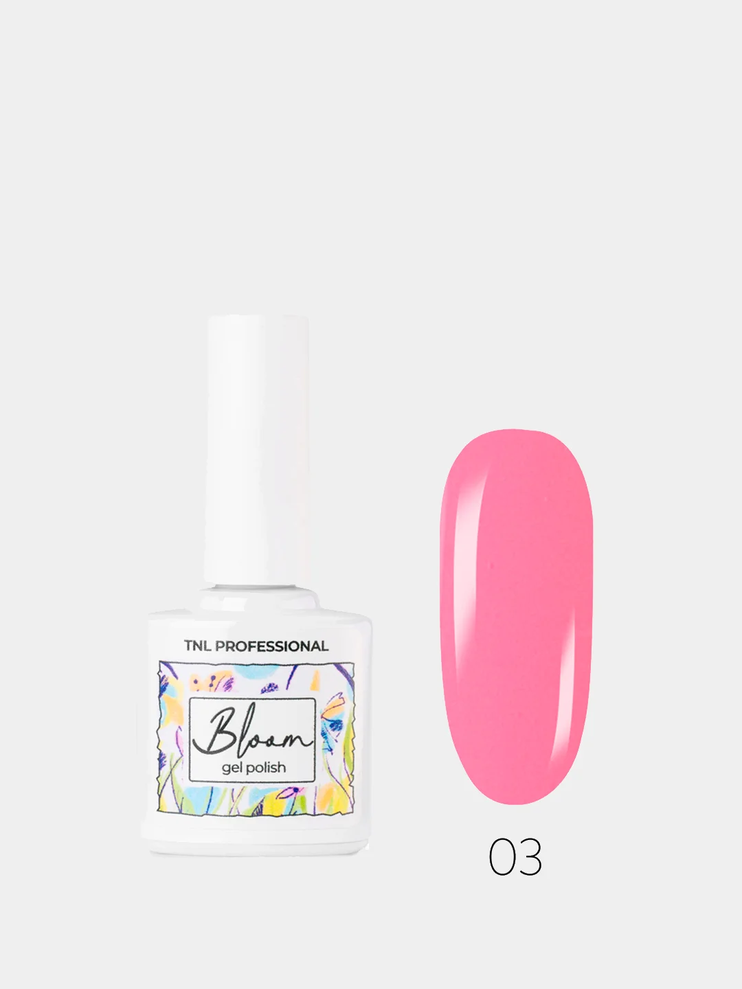 Розовый гель-лак для ногтей TNL Bloom, коллекция
