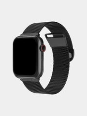 Ремешок для смарт-часов Apple Watch, металлический, миланская петля, 38-49 мм