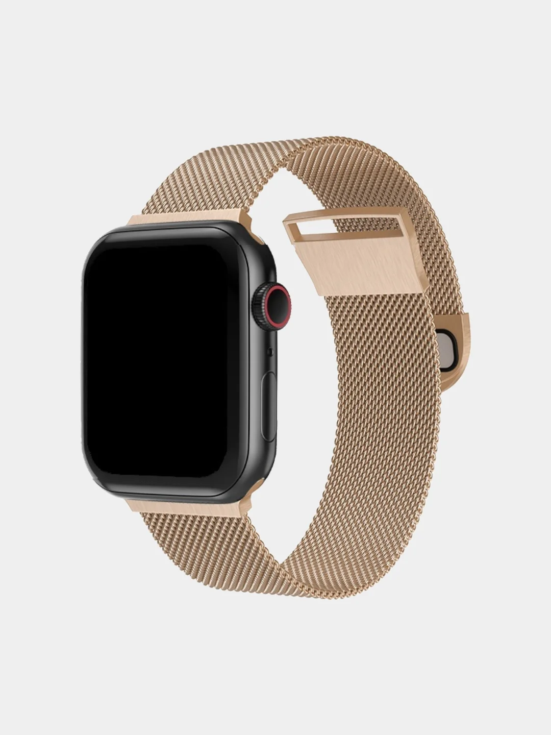 Золотой ремешок для смарт-часов Apple Watch, металлический, миланская петля, 38-49 мм