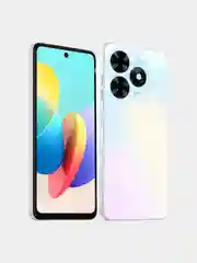 Белый смартфон Tecno SPARK 20C