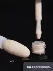 Кремовый гель-лак с поталью TNL Potal
