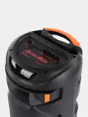 Черный колонка Bluetooth с LED-подсветкой ZQS 60Вт (USB/SD/AUX/FM) + микрофон/пульт