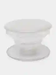 Серый держатель-подставка для телефона (попсокет) PopSocket