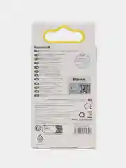 Хром адаптер переходник Baseus Mini OTG adaptor USB 3.1 to Type-C