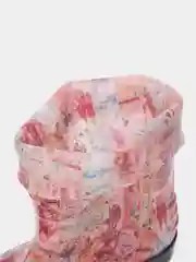 Оранжевый сапоги женские резиновые цветные