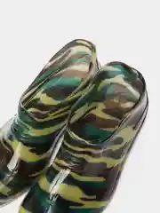 Зеленый галоши мужские