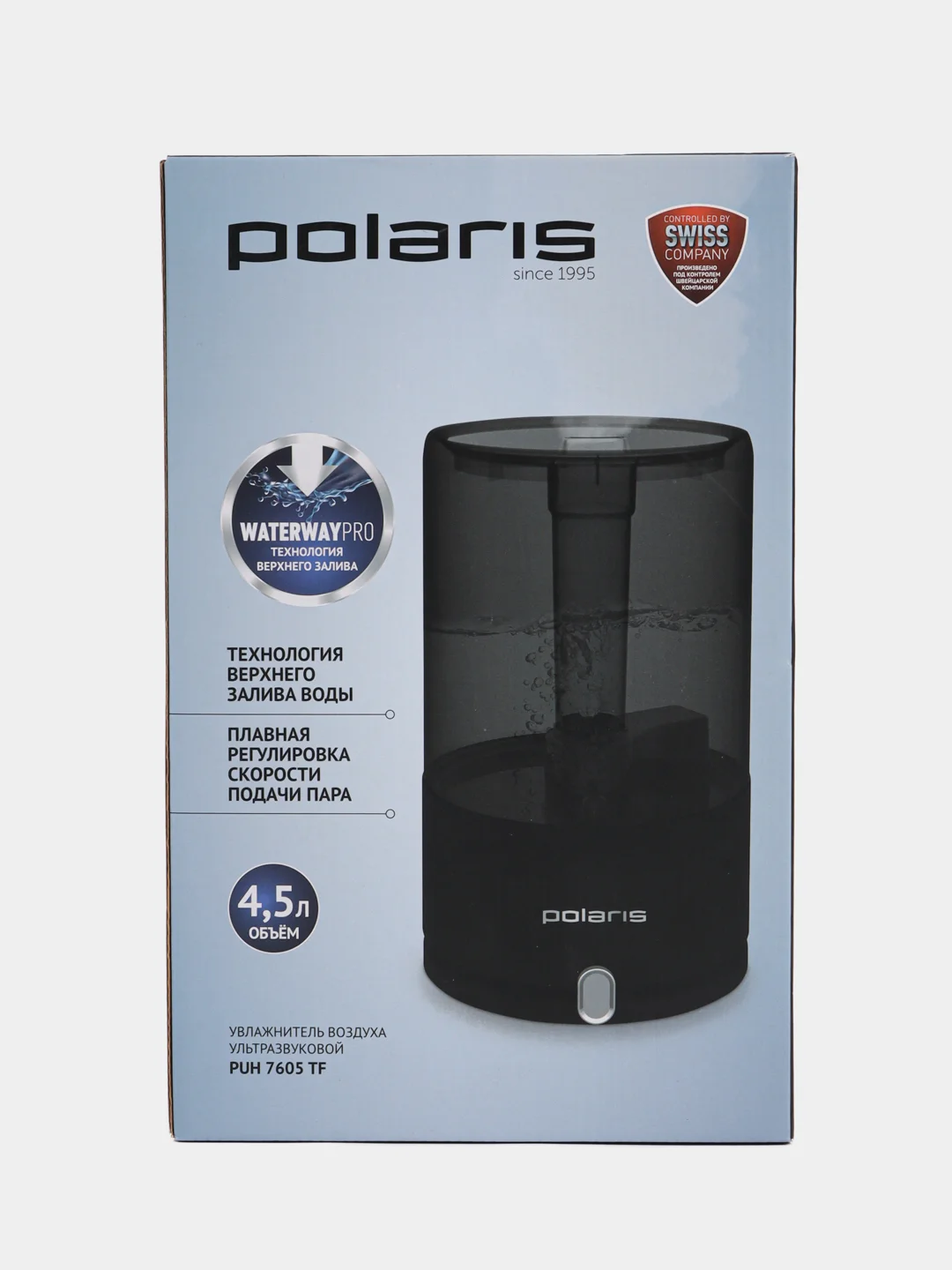 Увлажнитель воздуха Polaris PUH 7605 TF Черный