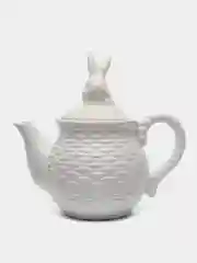 Чайник заварочный Зайка, 800 мл, цвет белый