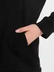 Черный спортивный костюм женский на флисе