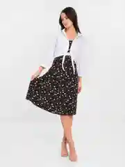 Черный платье летнее, женское, на бретельках, с рубашкой