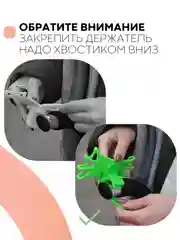 Оранжевый держатель для телефона КАРТОФАН на руль коляски,велосипеда,самоката,мотоцикла силиконовый