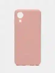 Розовый чехол Soft-touch для Samsung A03 core
