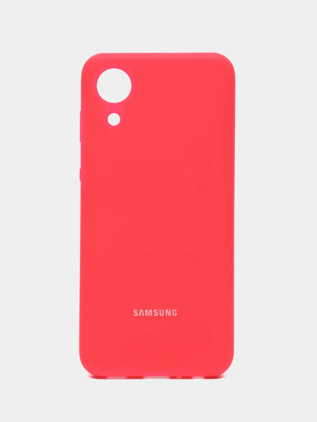 Фуксия чехол Soft-touch для Samsung A03 core