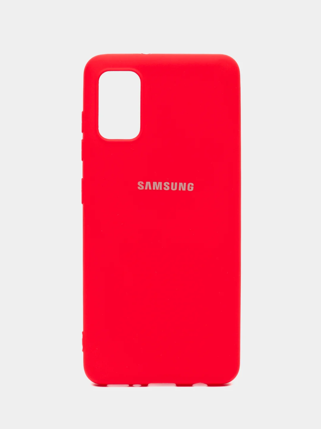 Красный чехол Soft-touch для Samsung A41