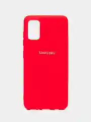 Красный чехол Soft-touch для Samsung A41