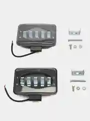 Фара противотуманная светодиодная LED 5 линз 12-24V 24W металлический корпус 170*110*65мм