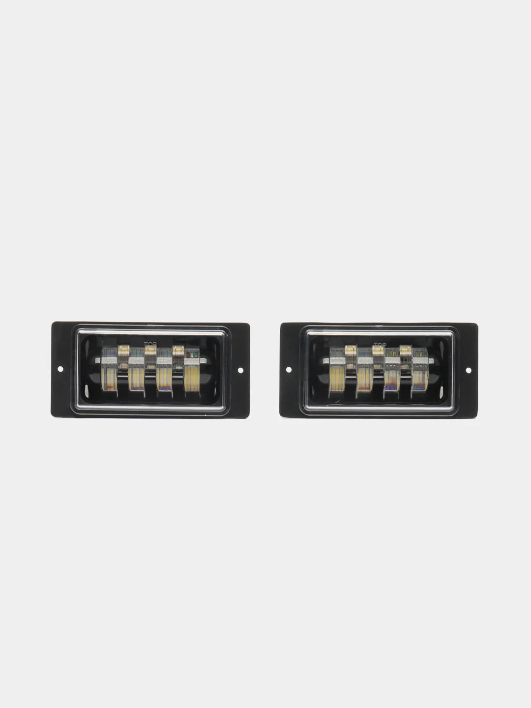 Фары противотуманные LED LADA ВАЗ 2110, 2111, 2112, 2114, 2115, LED 25W 7 линз 2 шт