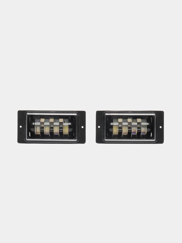 Фары противотуманные LED LADA ВАЗ 2110, 2111, 2112, 2114, 2115, LED 25W 7 линз 2 шт
