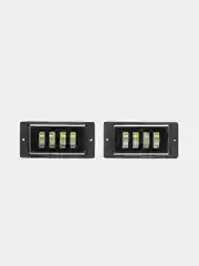 Фары противотуманные LED LADA ВАЗ 2110, 2111, 2112, 2114, 2115, LED 25W 4 линзы 2 шт