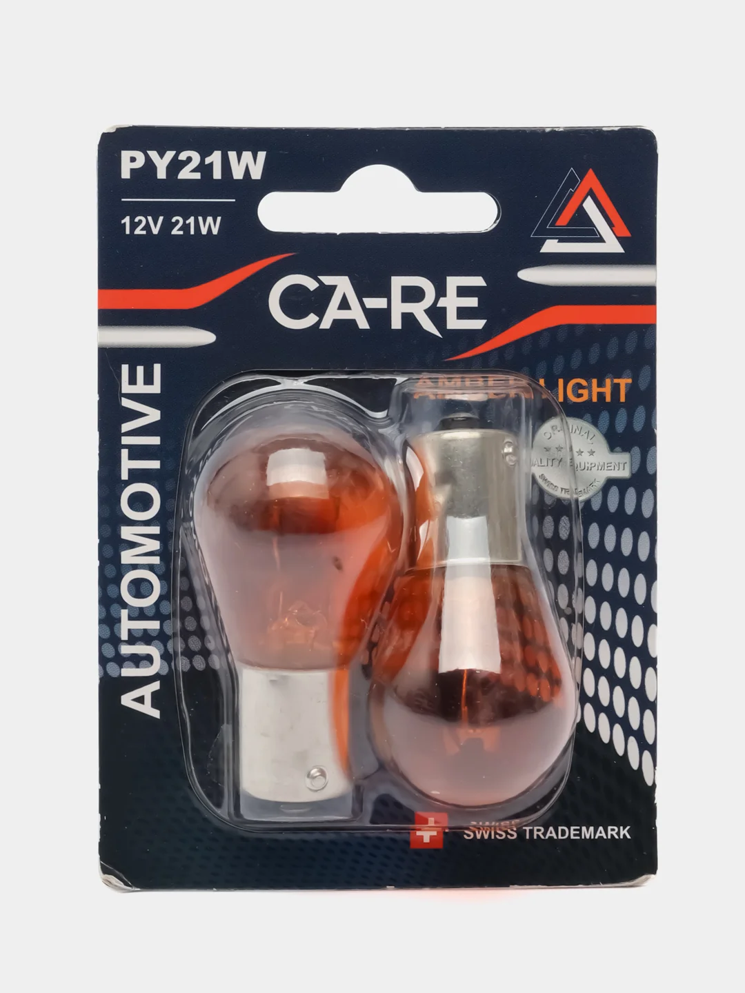 Лампа автомобильная PY21W CA-RE Amber Indicator Bulb 12V 21W (Blister 2шт.) RB025-BL 39002
