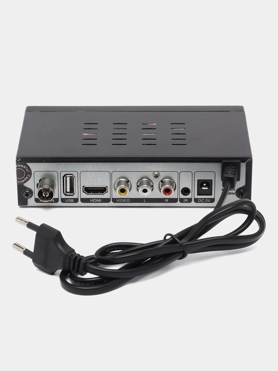 Алый приставка - ресивер для цифрового TV DVB-T2, ТВ ресивер