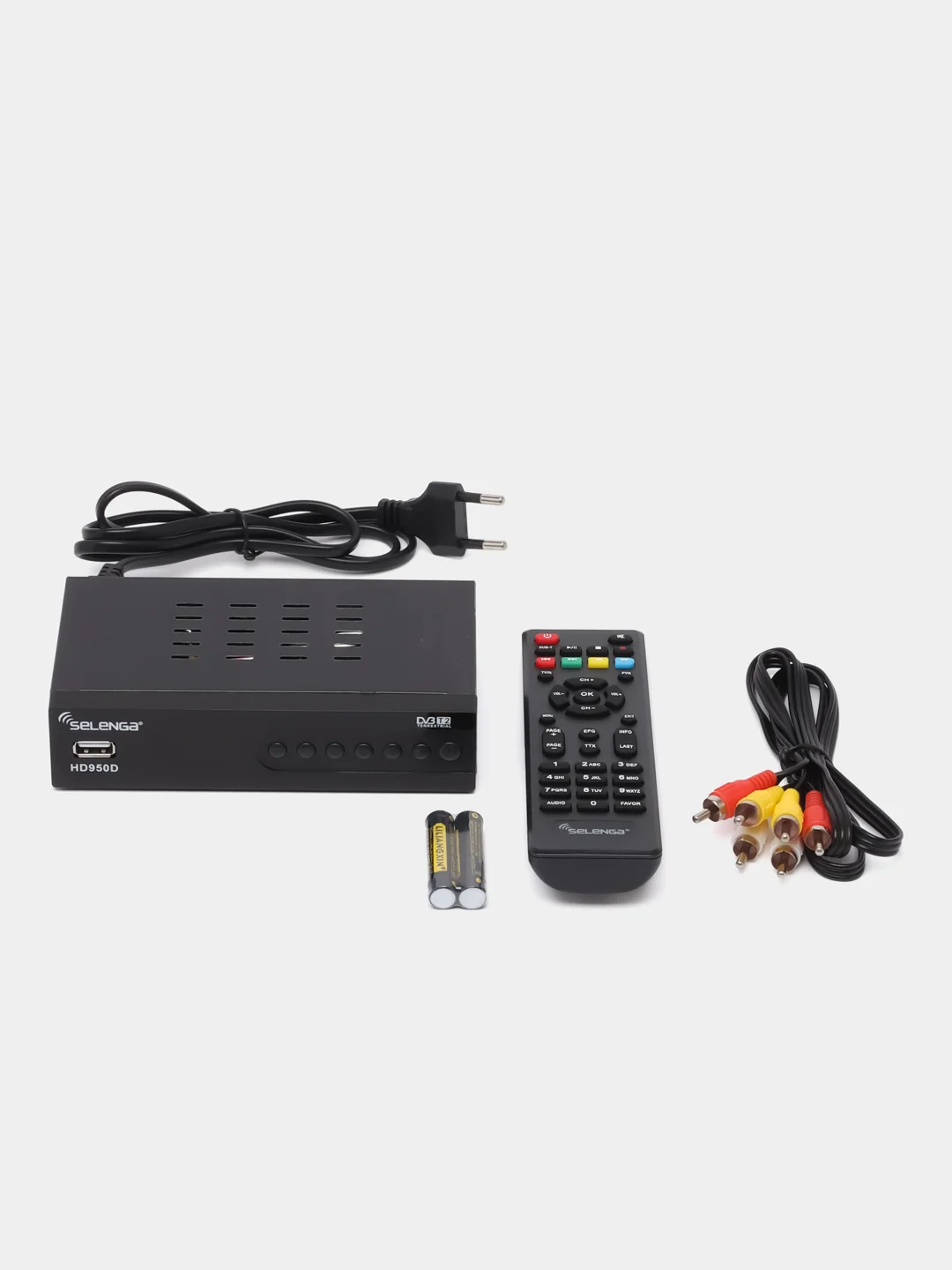 Алый приставка - ресивер для цифрового TV DVB-T2, ТВ ресивер