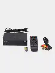 Алый приставка - ресивер для цифрового TV DVB-T2, ТВ ресивер