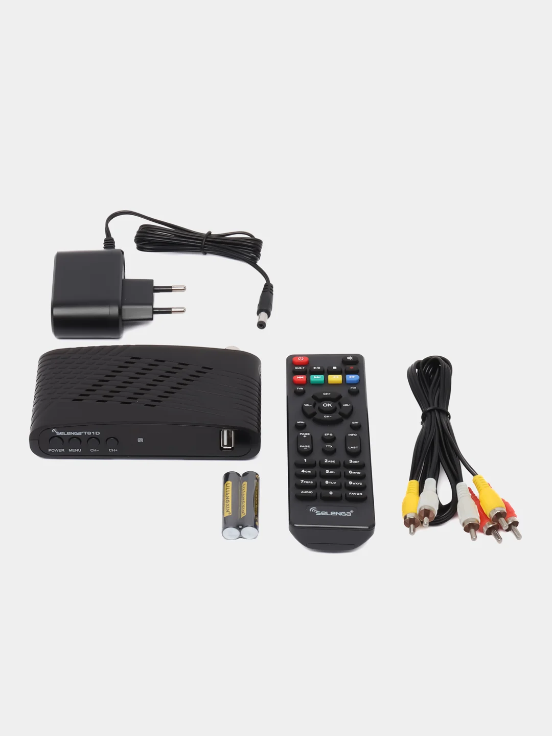Аметистовый приставка - ресивер для цифрового TV DVB-T2, ТВ ресивер