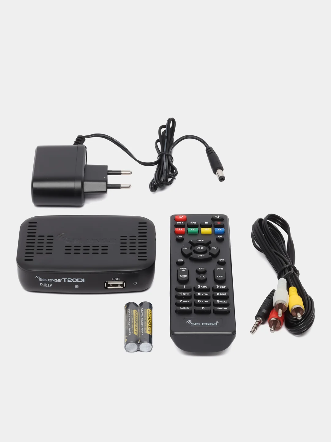 Аметистовый приставка - ресивер для цифрового TV DVB-T2, ТВ ресивер