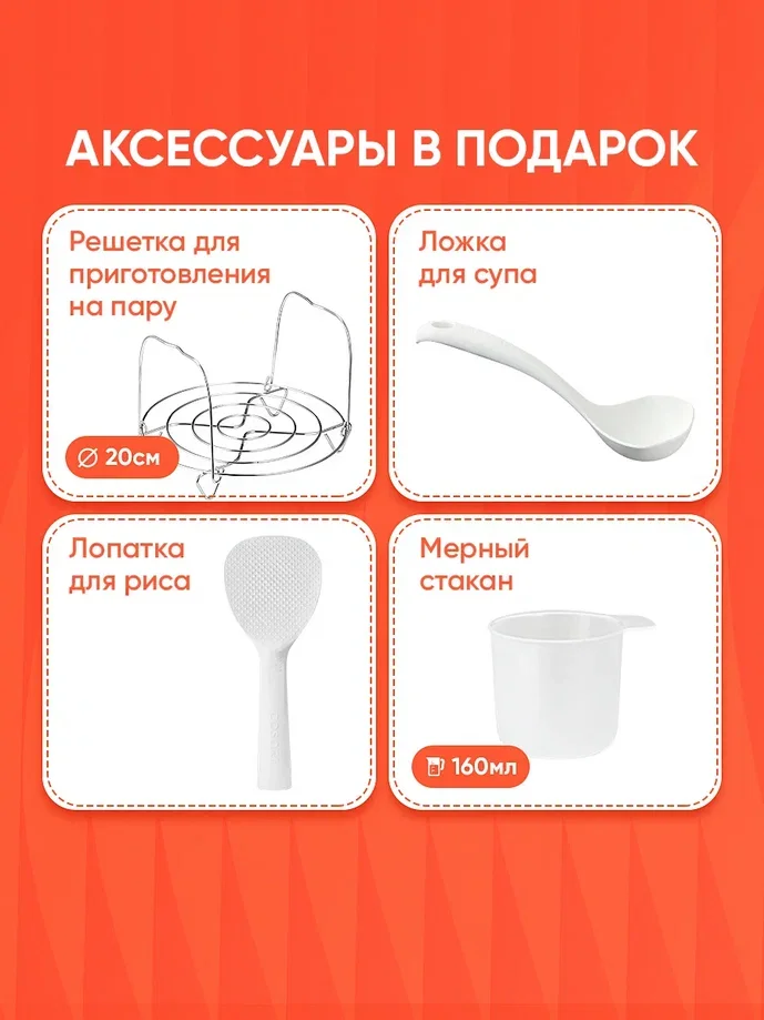 Мультиварка Cosori Pressure Cooker CMC-CO601 5,7л