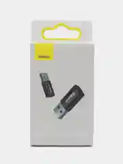 Хром адаптер переходник Baseus Mini OTG adaptor USB 3.1 to Type-C