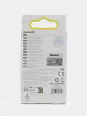 Хром адаптер переходник Baseus Mini OTG adaptor USB 3.1 to Type-C