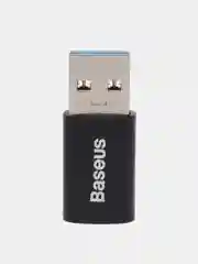 Хром адаптер переходник Baseus Mini OTG adaptor USB 3.1 to Type-C